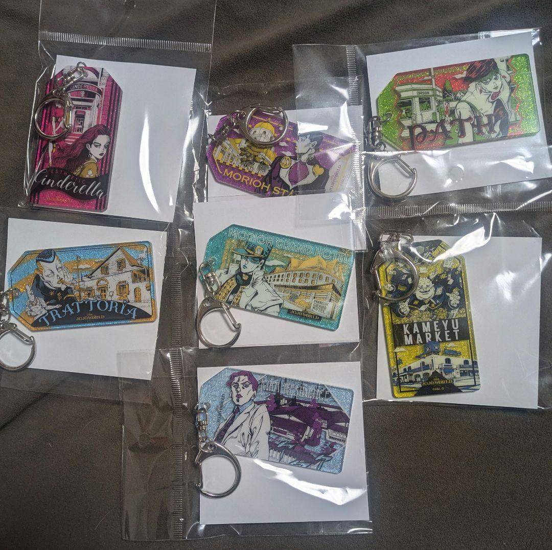 THE★JOJO WORLD トラベルラメアクリルキーホルダー　空条承太郎