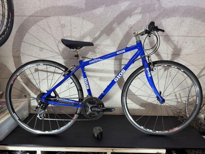 GIOS MISTRAL 700c ジオス　クロスバイク　ブルー S