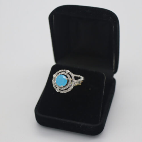 Spotlight ring firozi