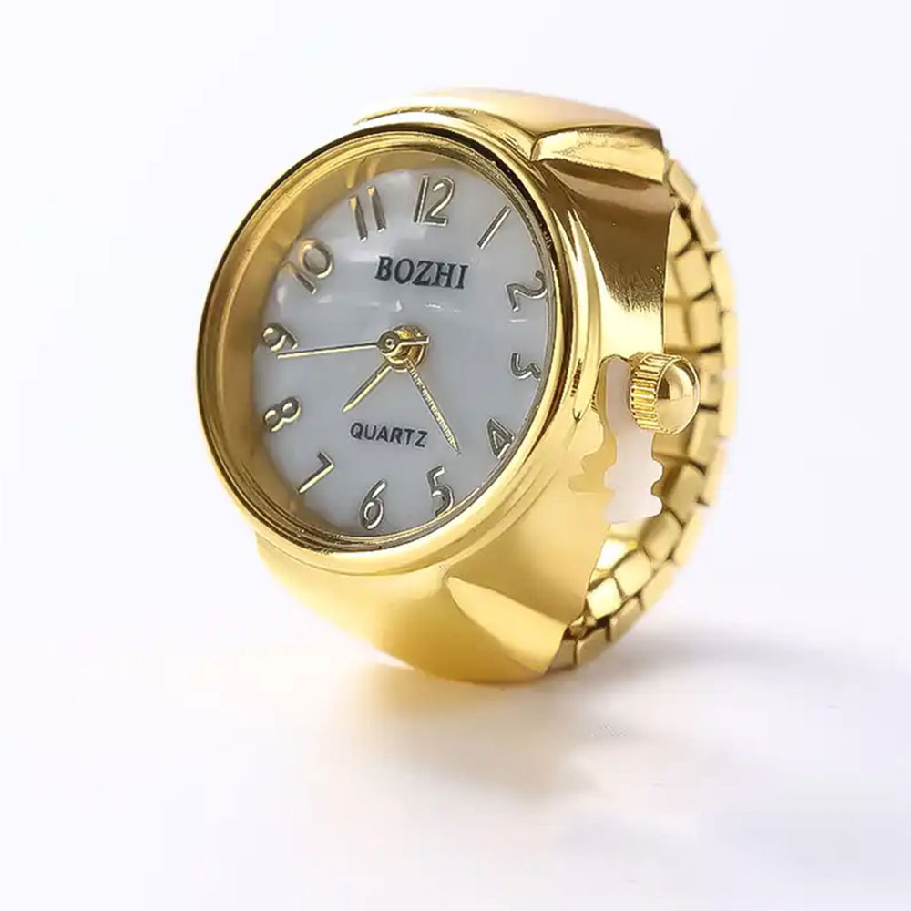 Classic Vintage Watch Ring BOZHI-Golden