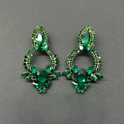 Sparkly-and-Magical-Earring-Emerald-Green